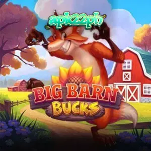 Tampilan visual slot Big Barn Bucks dengan tema pertanian